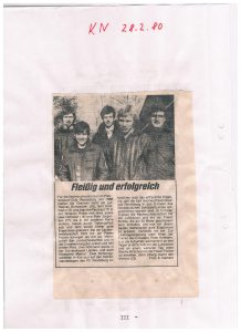 1980 Verbandsmannschaft